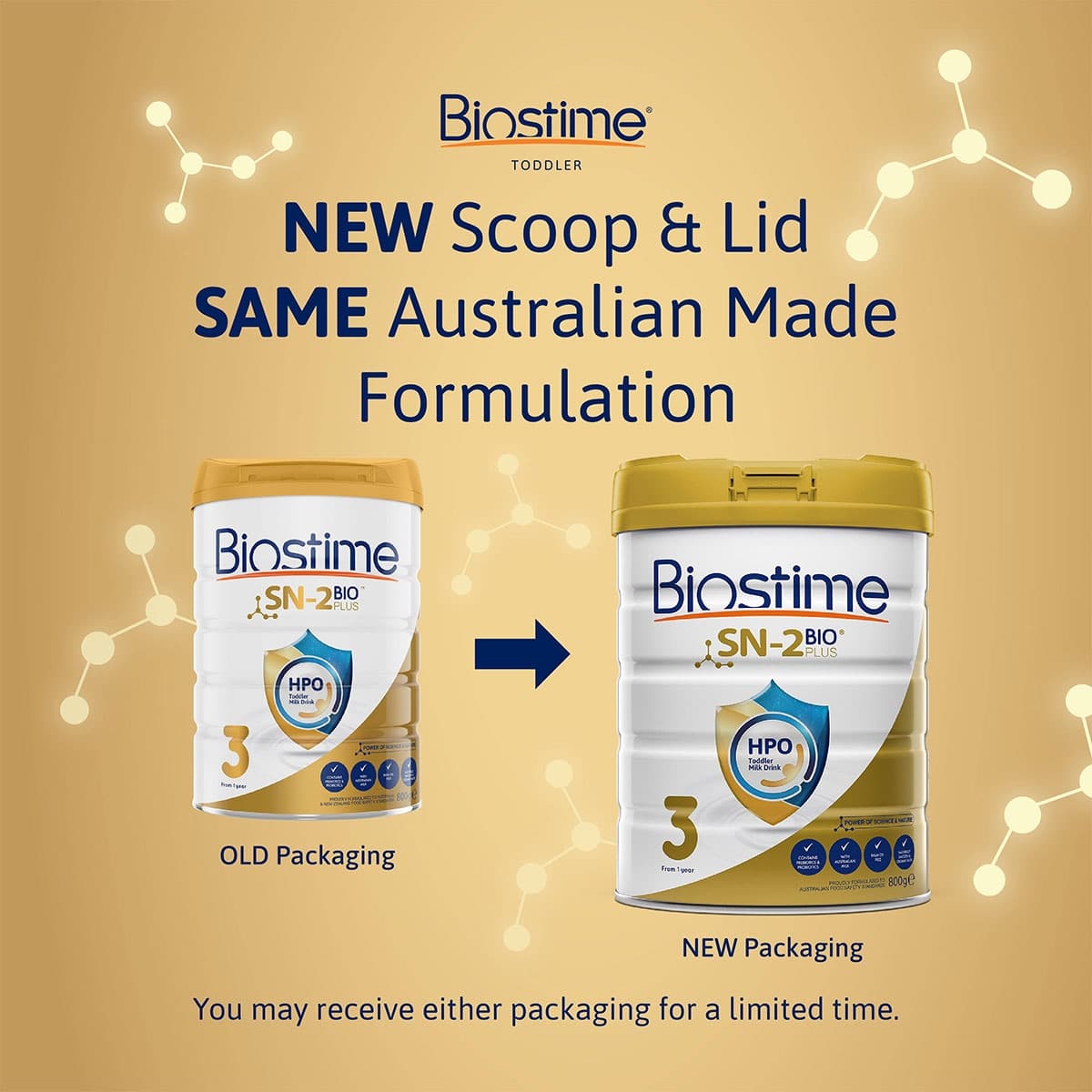 Thumbnail Biostime SN-2 Bio Plus HPO Toddler Milk Drink 1+years - 800g