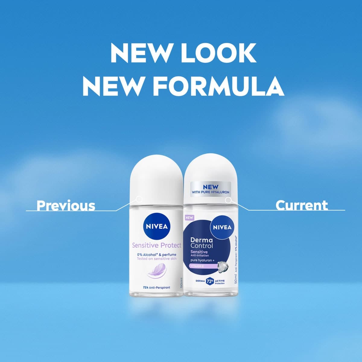 Thumbnail Nivea Derma Control Sensitive Anti-Perspirant Roll-On 50ml