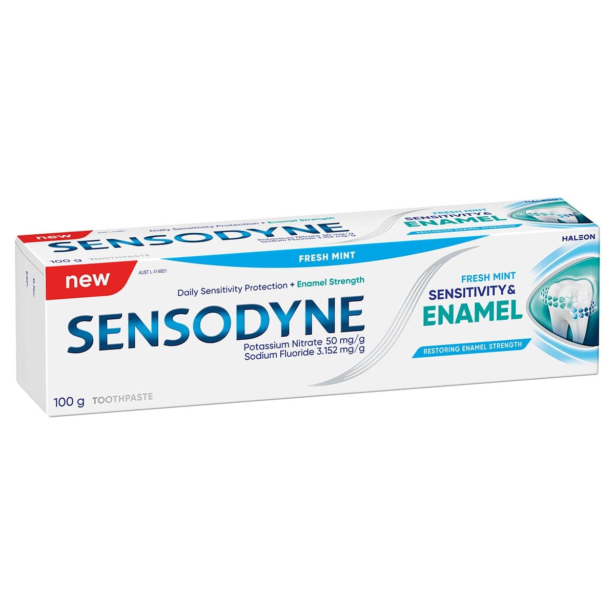Thumbnail Sensodyne Sensitivity & Enamel Toothpaste Fresh Mint 100g