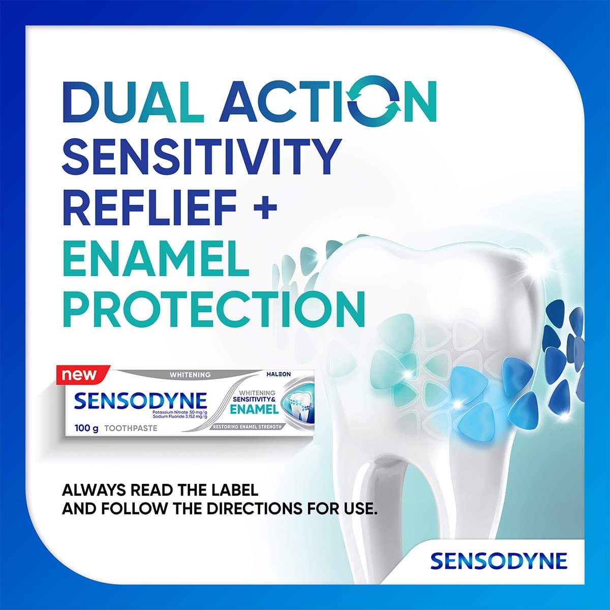 Thumbnail Sensodyne Whitening Sensitivity & Enamel Toothpaste 100g