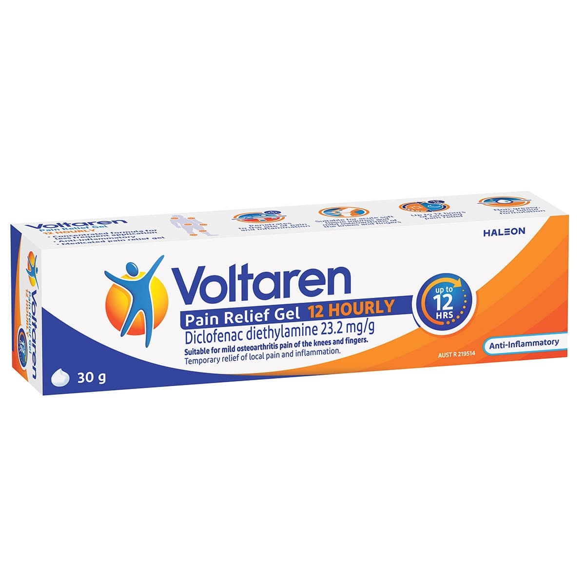 Thumbnail Voltaren Pain Relief Gel 12 Hourly 30g
