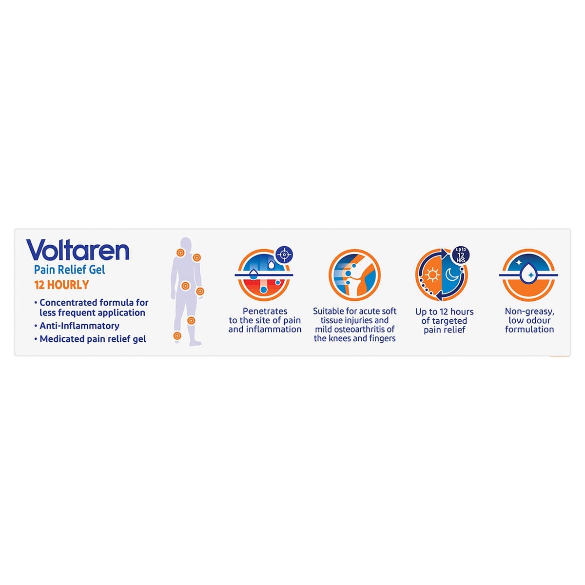 Thumbnail Voltaren Pain Relief Gel 12 Hourly 30g