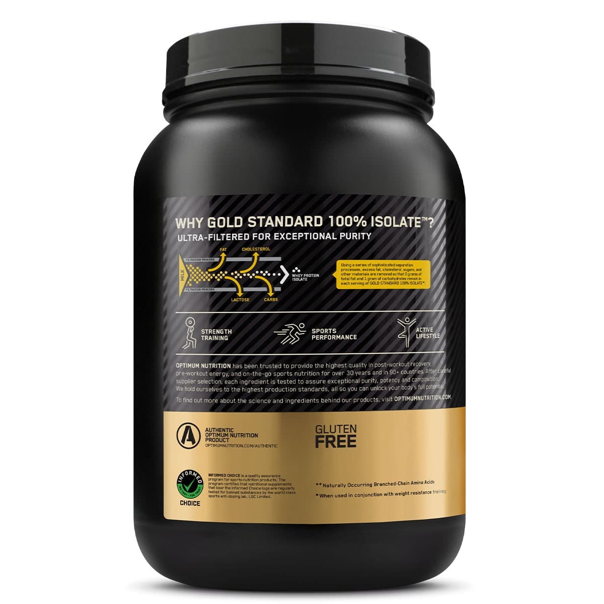 Thumbnail Optimum Nutrition Gold Standard 100% WPI Vanilla 720g