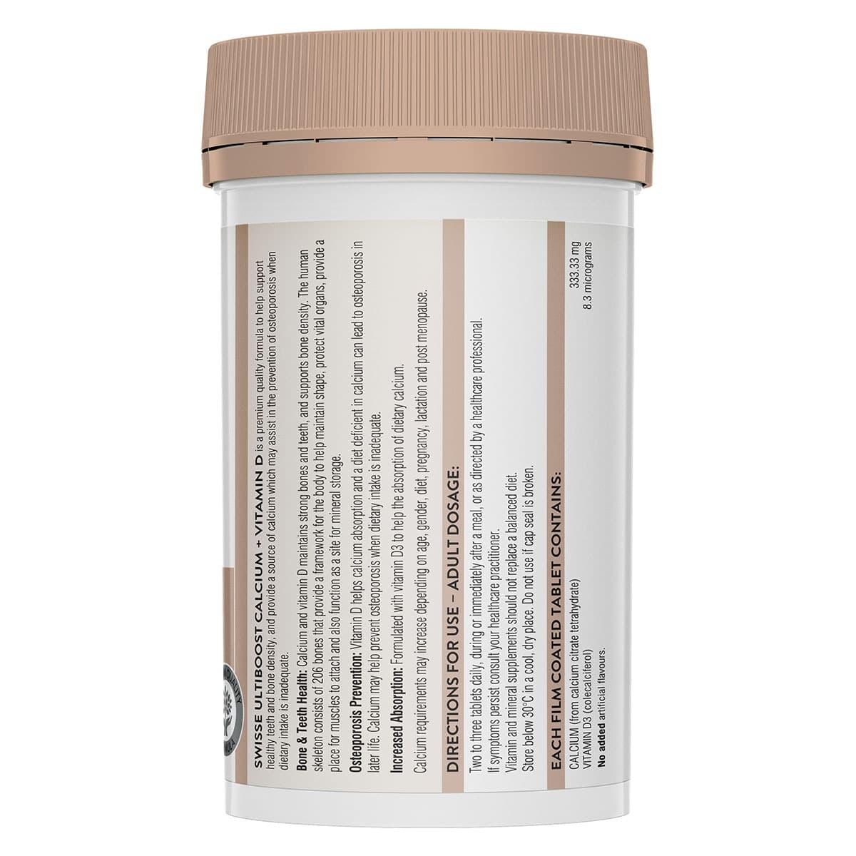 Thumbnail Swisse Ultiboost Calcium + Vitamin D 150 Tablets