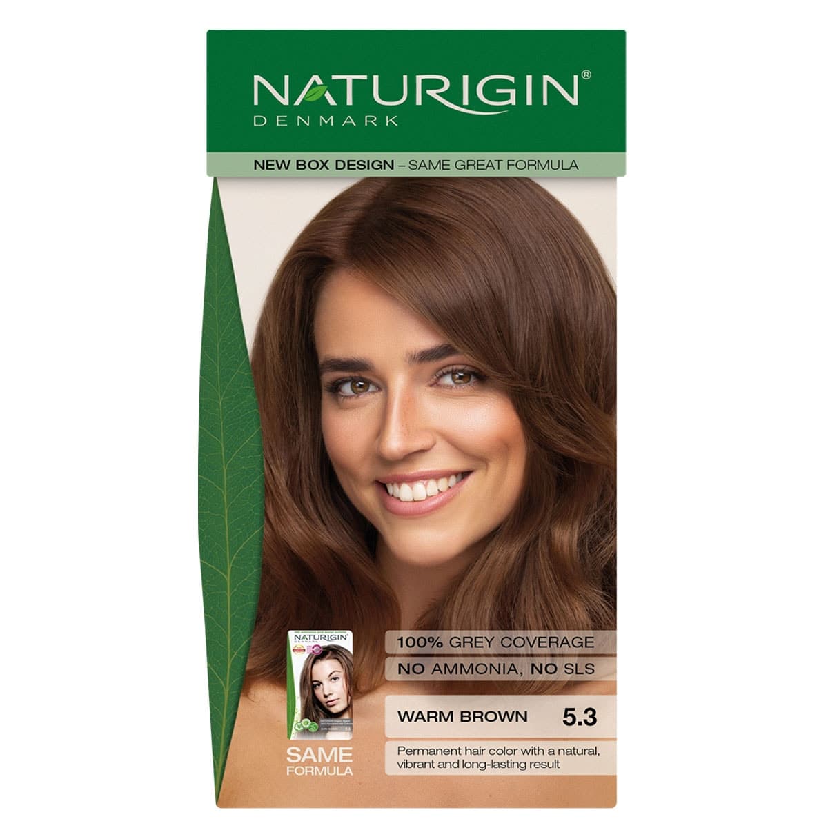 Thumbnail Naturigin 5.3 Warm Brown Natural Permanent Hair Colour