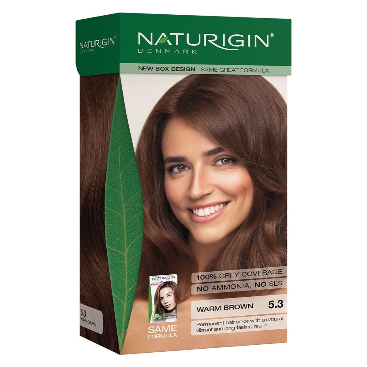 Thumbnail Naturigin 5.3 Warm Brown Natural Permanent Hair Colour