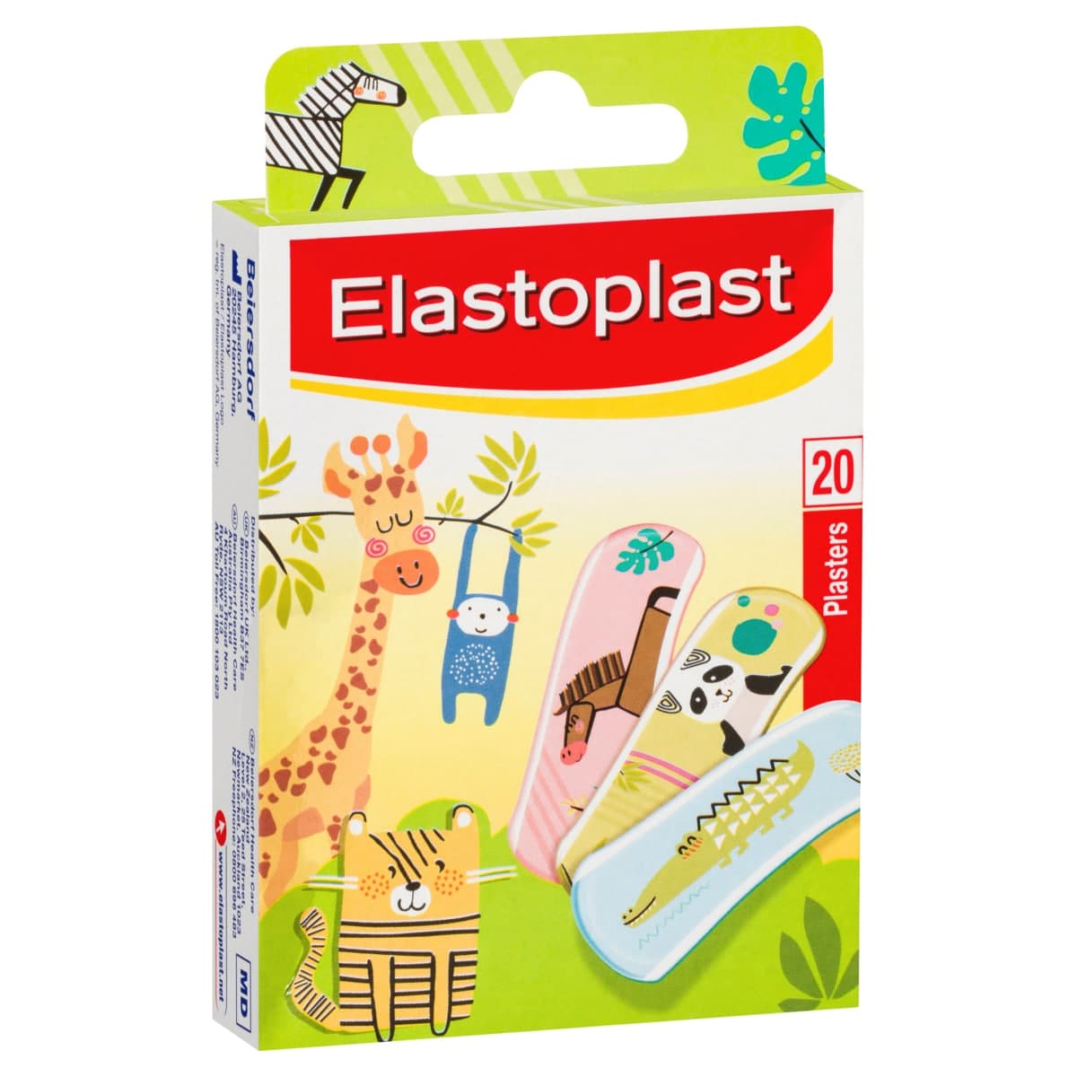Thumbnail Elastoplast Kids Animals Plasters 20 Strips