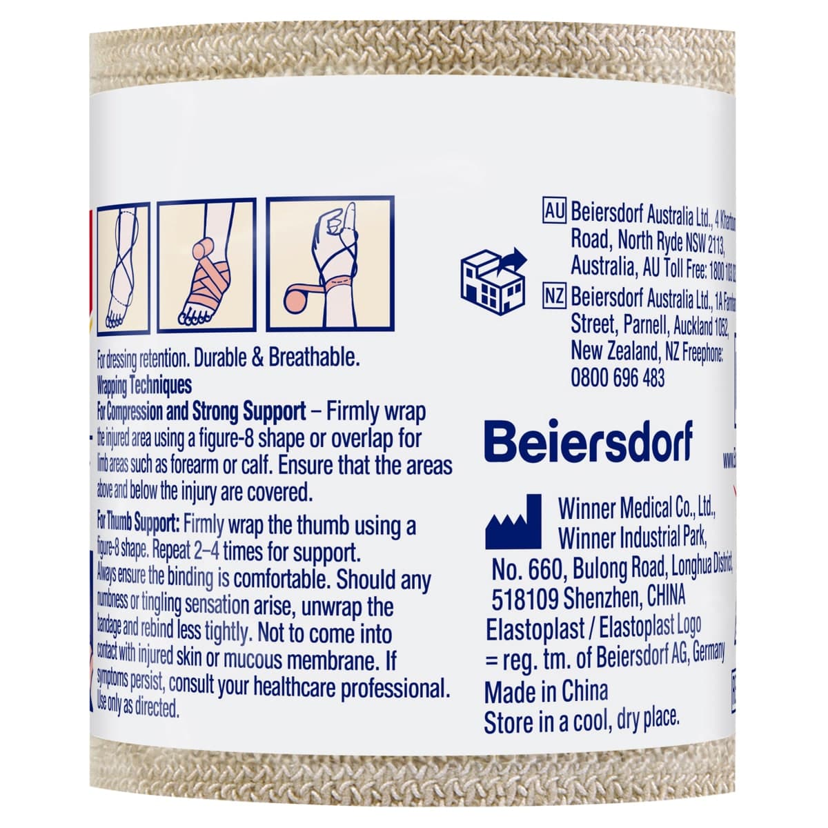 Thumbnail Elastoplast Heavy Weight Crepe Bandage Unstretched 5cm x 2.3m Roll