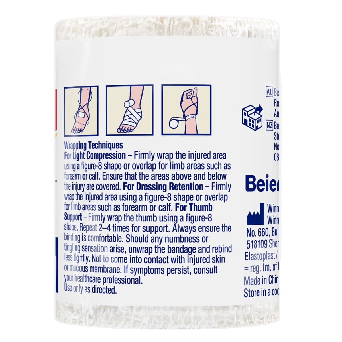 Thumbnail Elastoplast Medium Weight Crepe Bandage Unstretched 5cm x 1.6m Roll