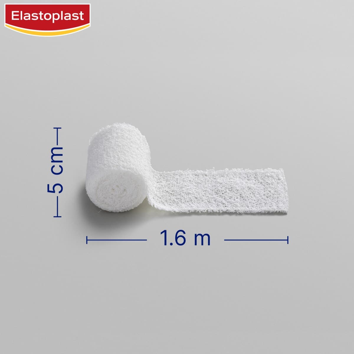 Thumbnail Elastoplast Medium Weight Crepe Bandage Unstretched 5cm x 1.6m Roll