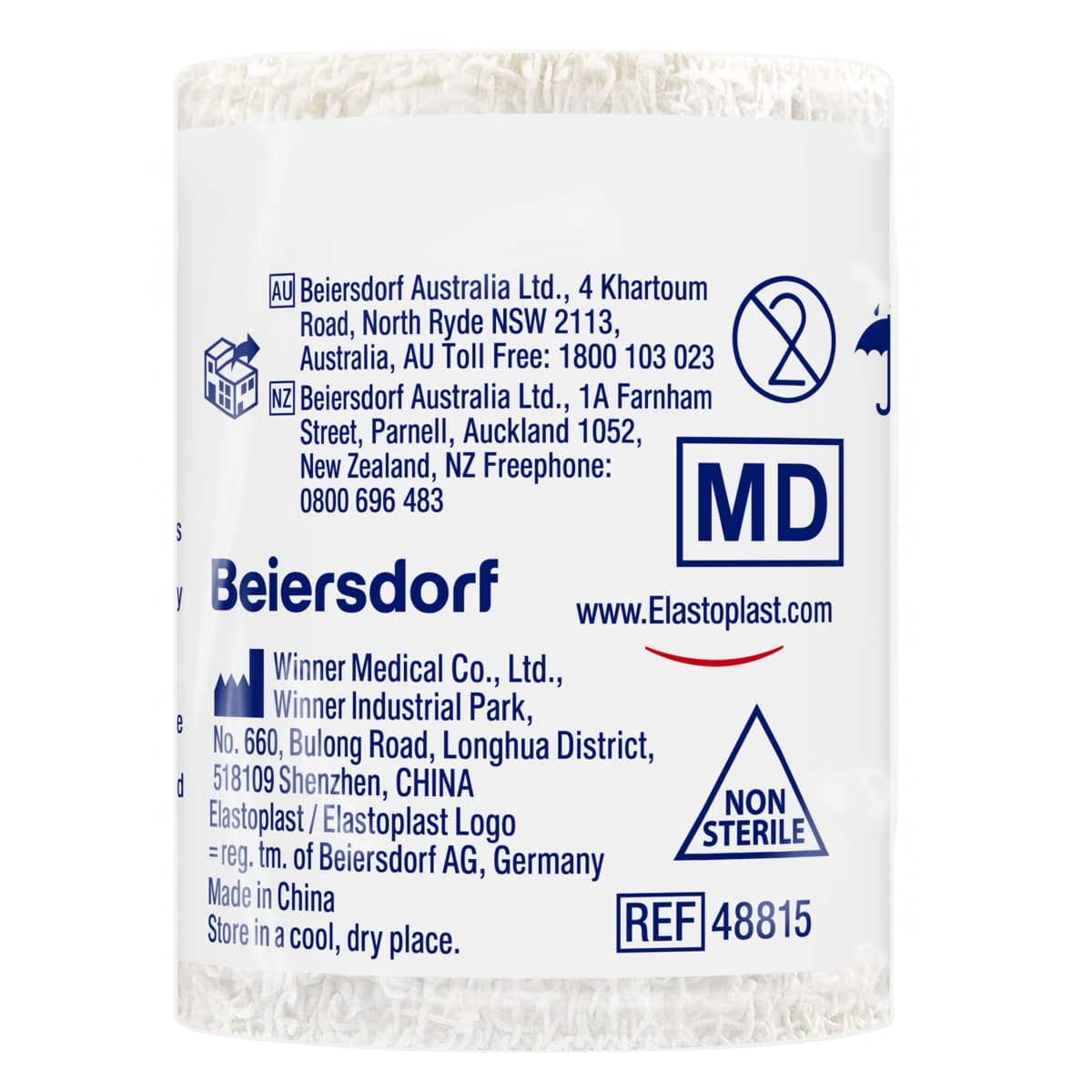 Thumbnail Elastoplast Medium Weight Crepe Bandage Unstretched 5cm x 1.6m Roll