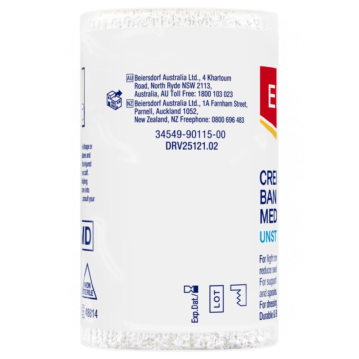 Thumbnail Elastoplast Medium Weight Crepe Bandage Unstretched 7.5cm x 1.6m Roll