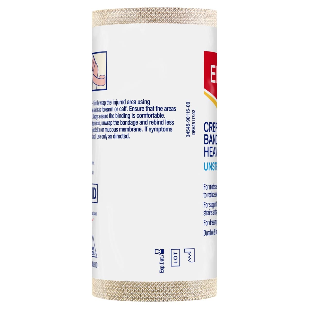 Thumbnail Elastoplast Heavy Weight Crepe Bandage Unstretched 10cm x 2.3m Roll