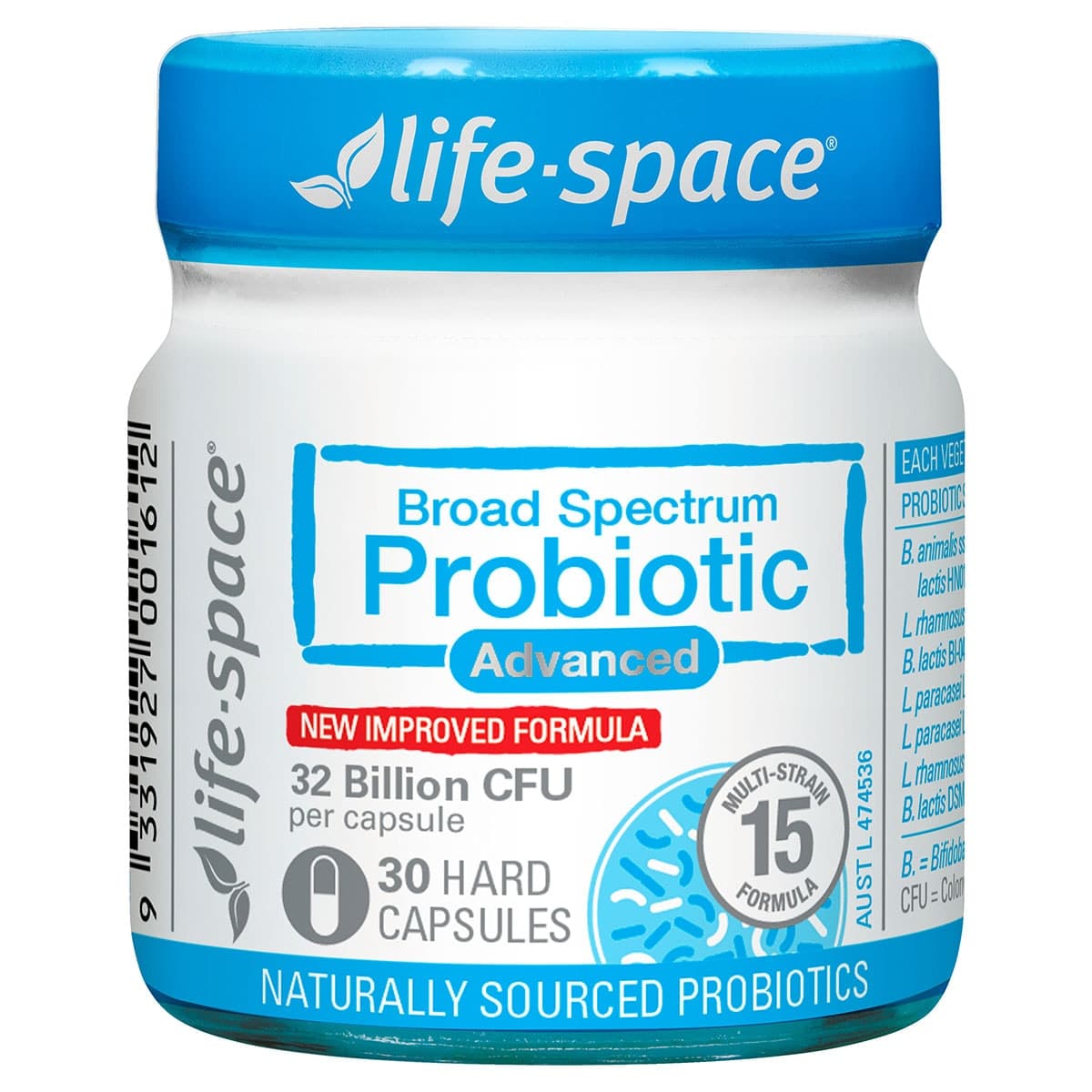 Thumbnail Life-Space Broad Spectrum Probiotic Advanced 30 Capsules