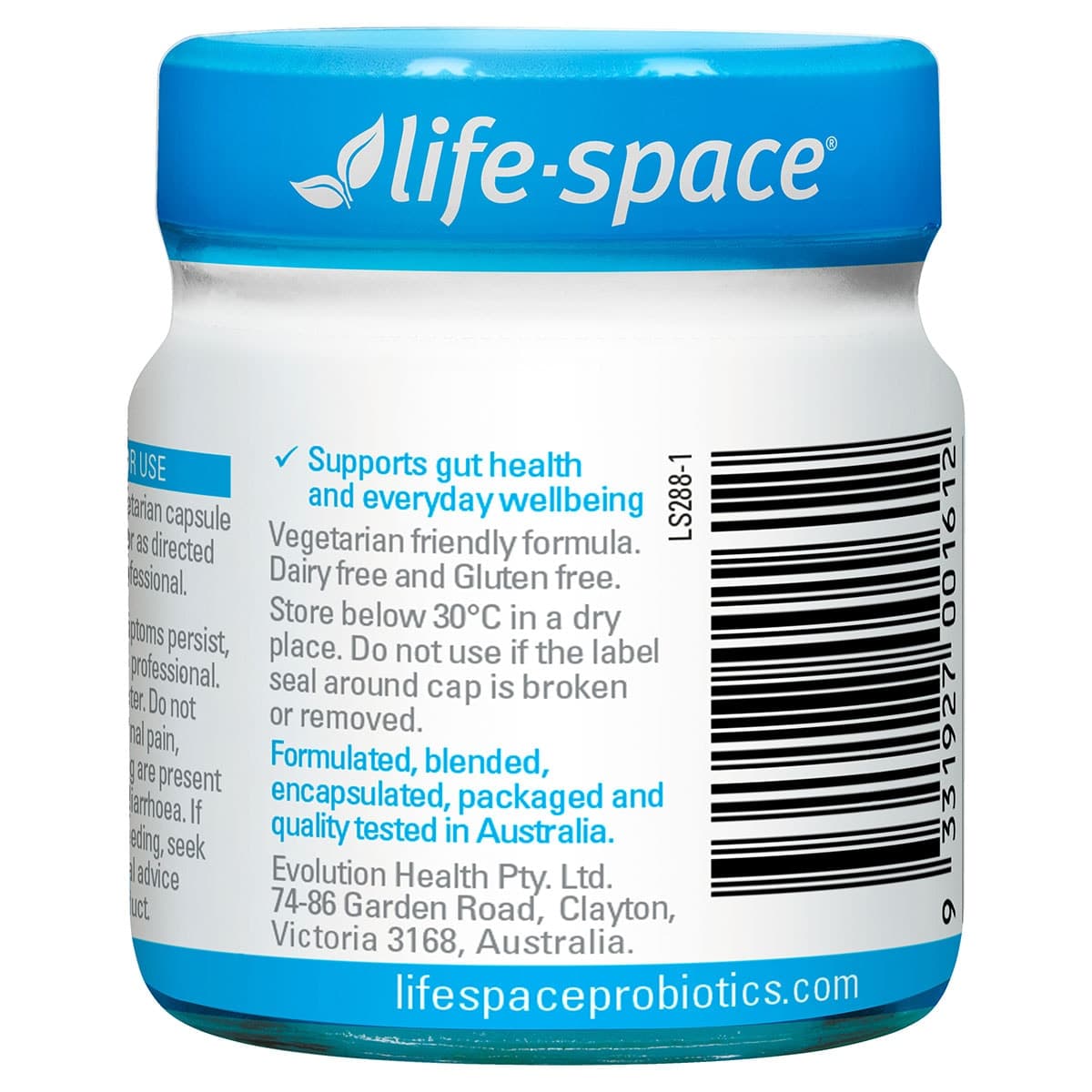Thumbnail Life-Space Broad Spectrum Probiotic Advanced 30 Capsules