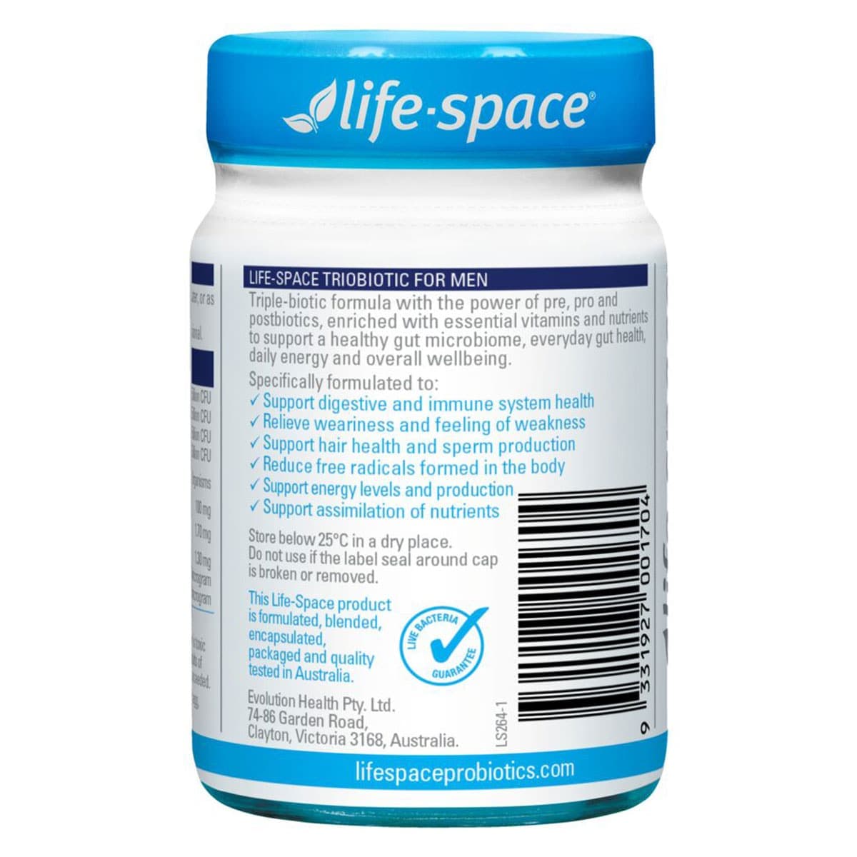 Thumbnail Life-Space Men's TrioBiotic 30 Capsules