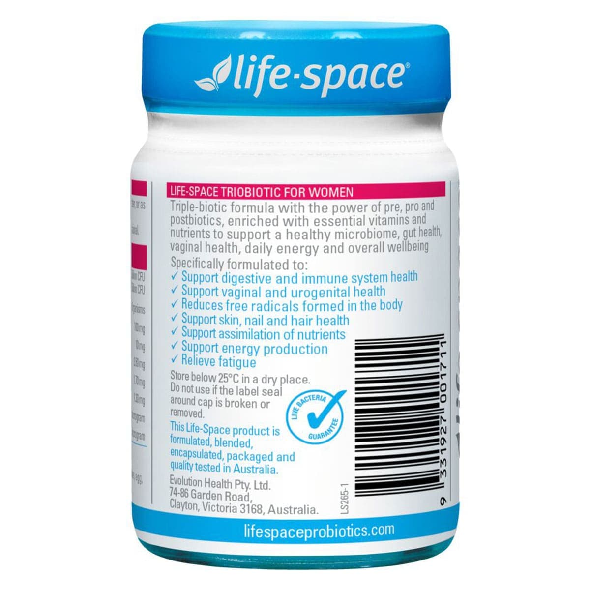 Thumbnail Life-Space Women's TrioBiotic 30 Capsules