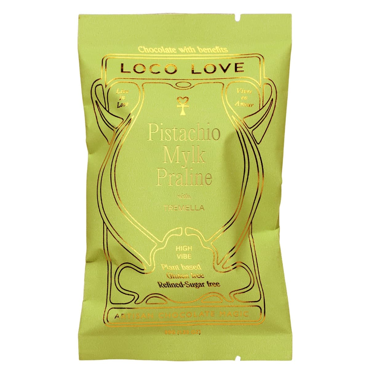 Thumbnail Loco Love Twin Pistachio Mylk Praline Chocolate Bar 70g