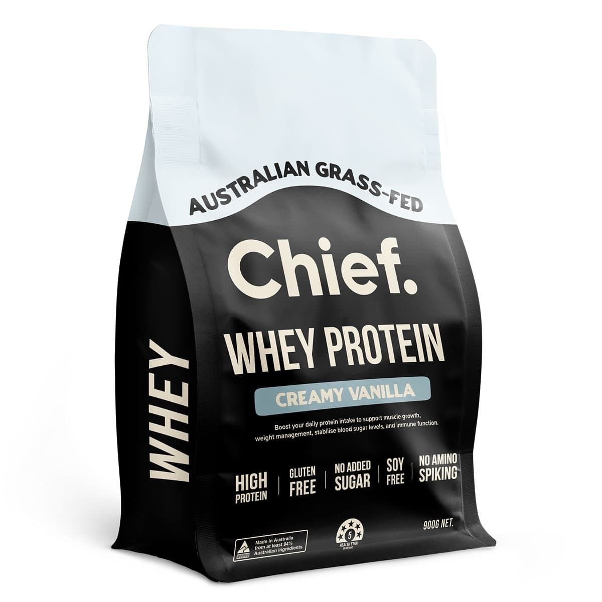 Thumbnail Chief WPC Powder Vanilla 900g