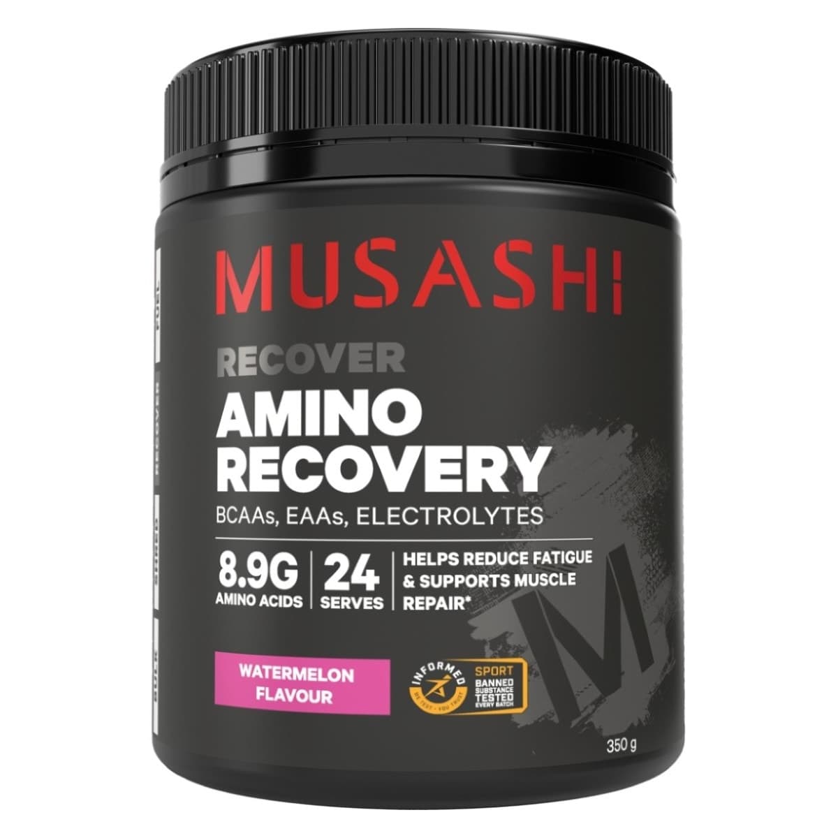 Thumbnail Musashi Amino Recovery Powder Watermelon 350g