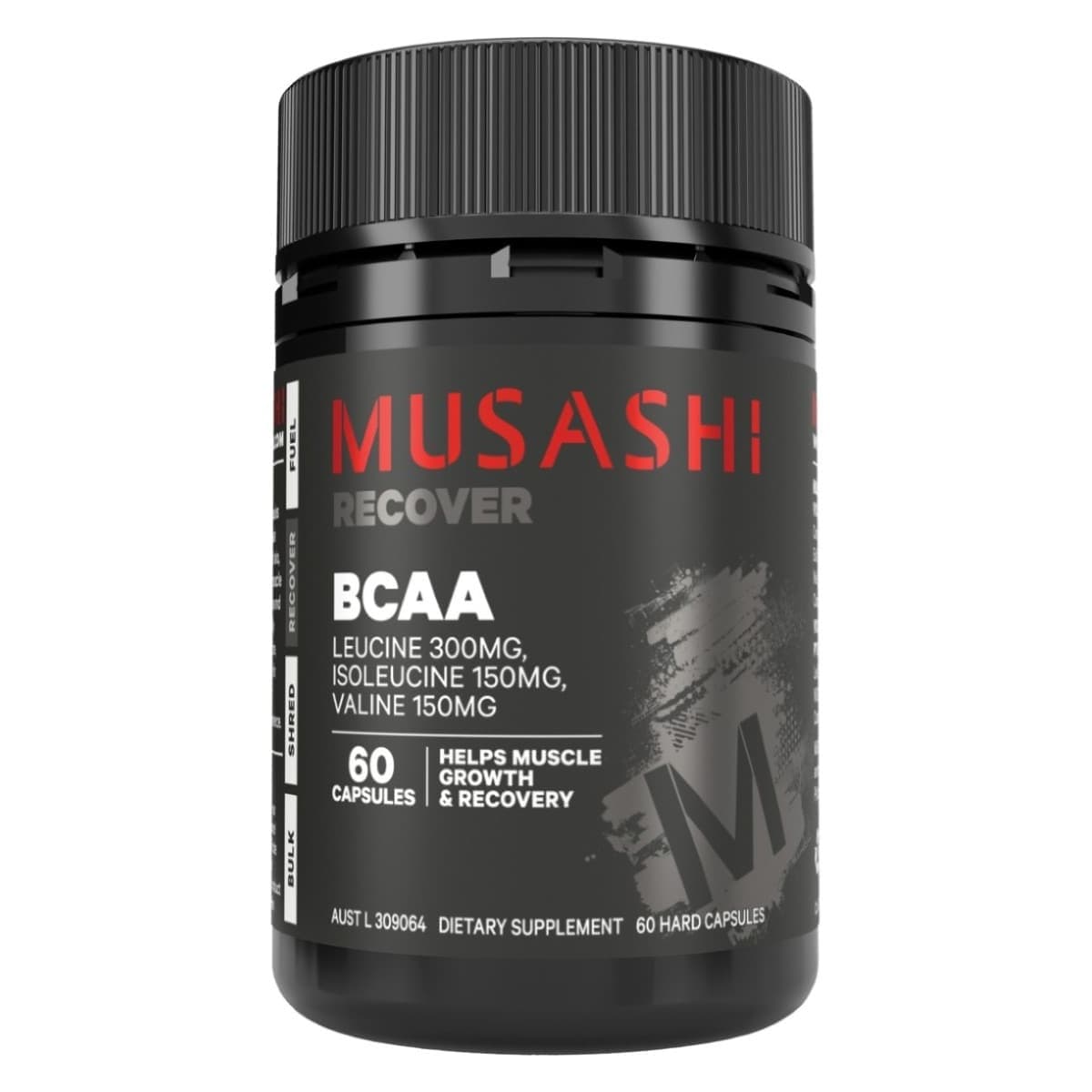 Thumbnail Musashi BCAA 60 Capsules