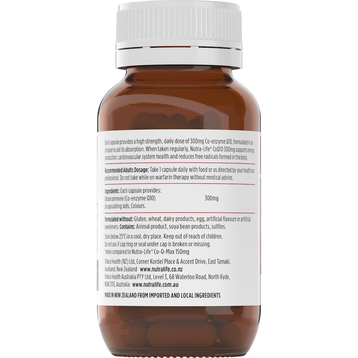 Thumbnail Nutra-Life CoQ10 300mg Double Strength 60 Capsules