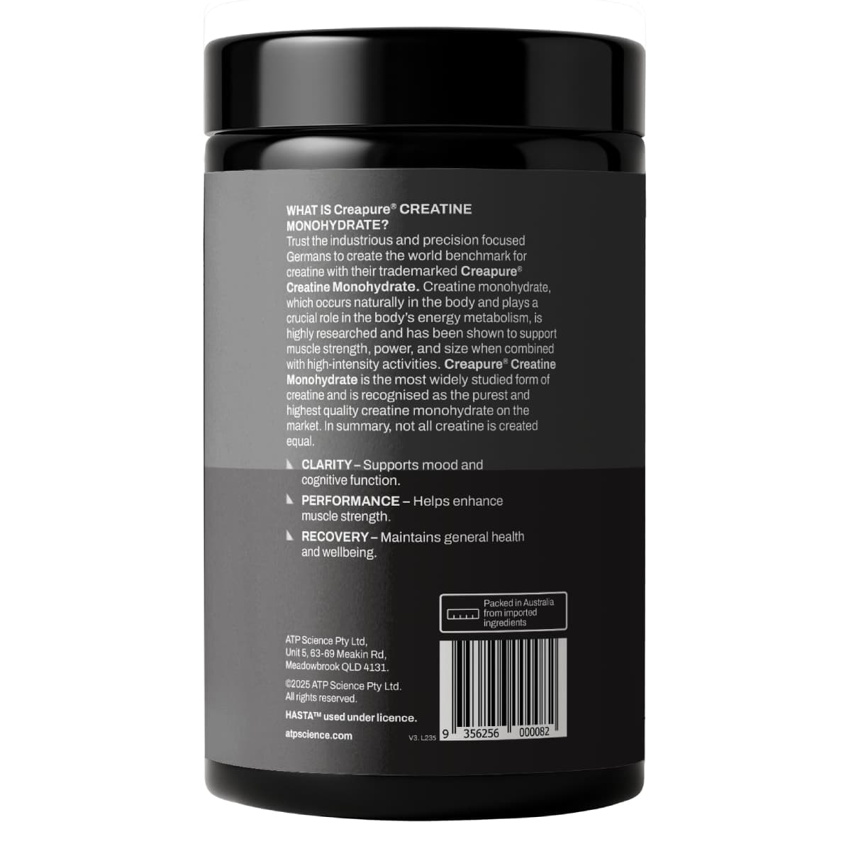 Thumbnail ATP Science Creapure Creatine Monohydrate 500G