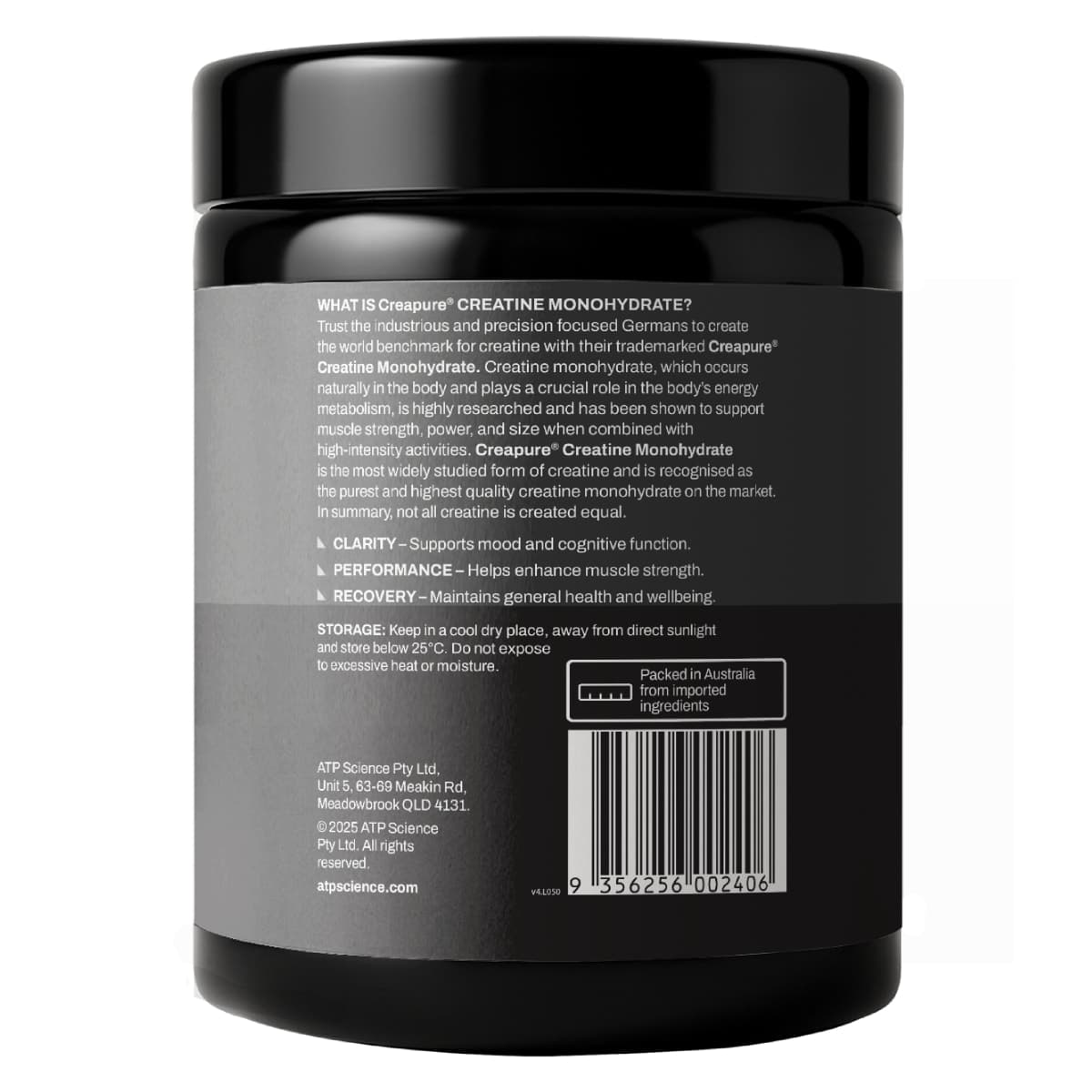 Thumbnail ATP Science Creapure Creatine Monohydrate Powder 250g