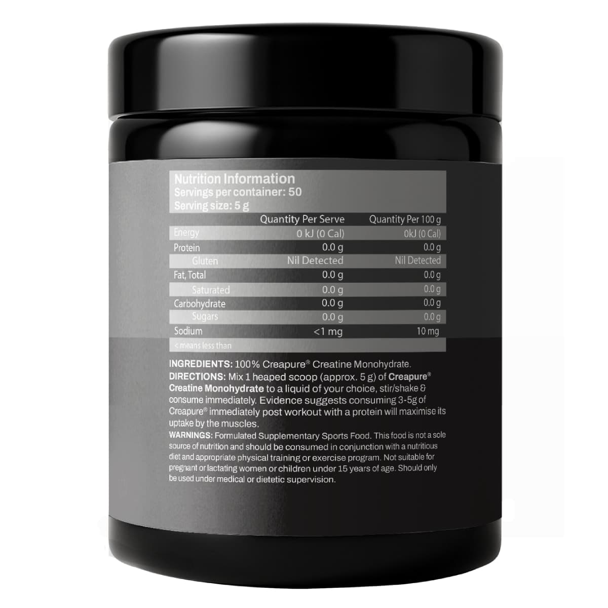 Thumbnail ATP Science Creapure Creatine Monohydrate Powder 250g