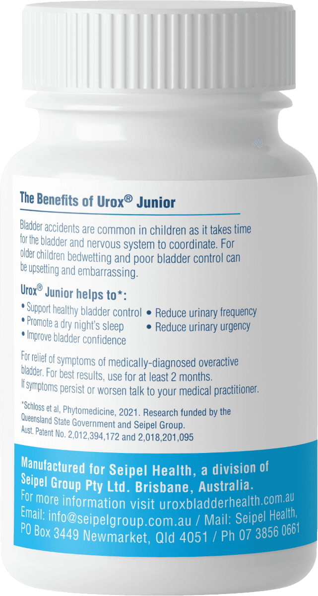 Thumbnail Urox Junior Bladder Control 30 Capsules