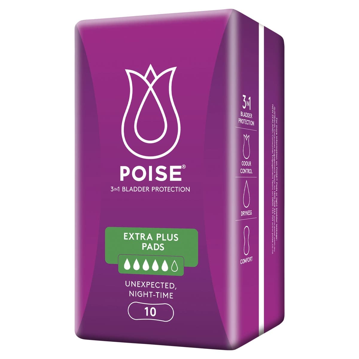 Thumbnail Poise Pads Extra Plus 10 Pack