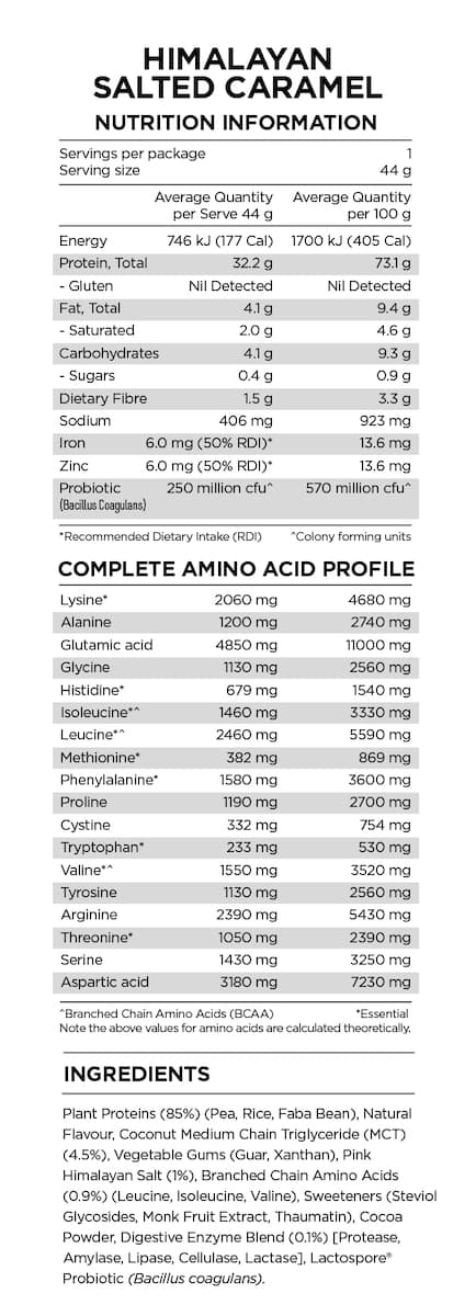 Thumbnail Pranaon Power Plant Protein Himalayan Salted Caramel 500g