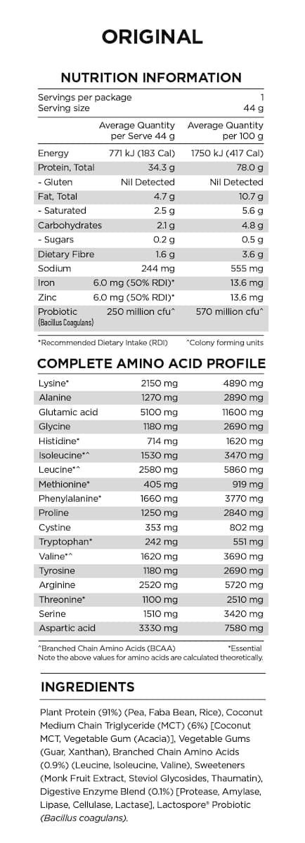Thumbnail Pranaon Power Plant Protein Original 1.2Kg