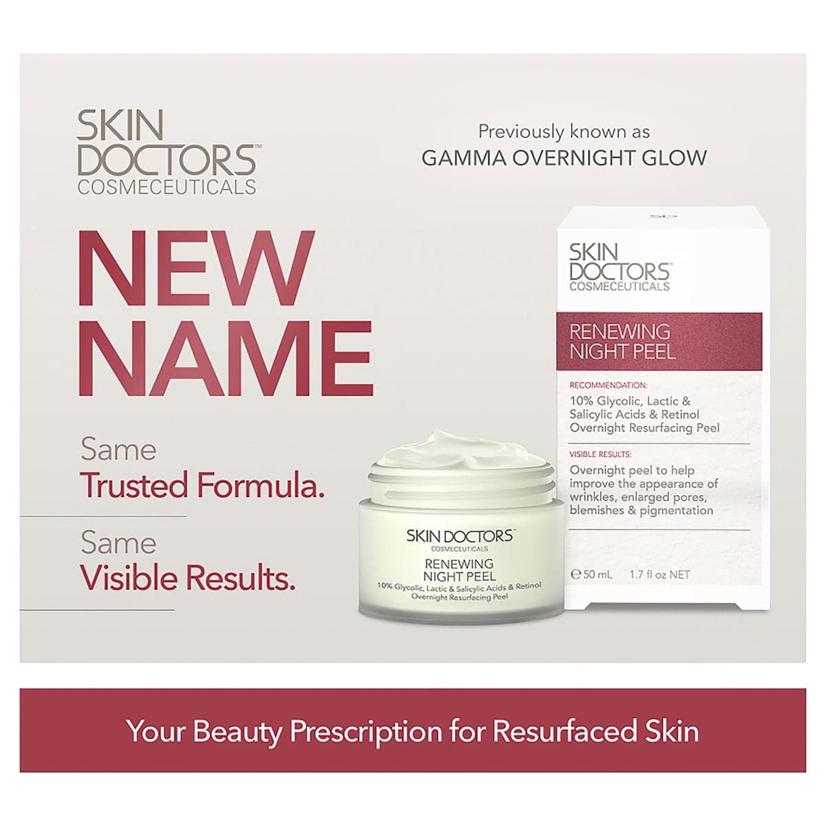 Thumbnail Skin Doctors Renewing Night Peel 50ml