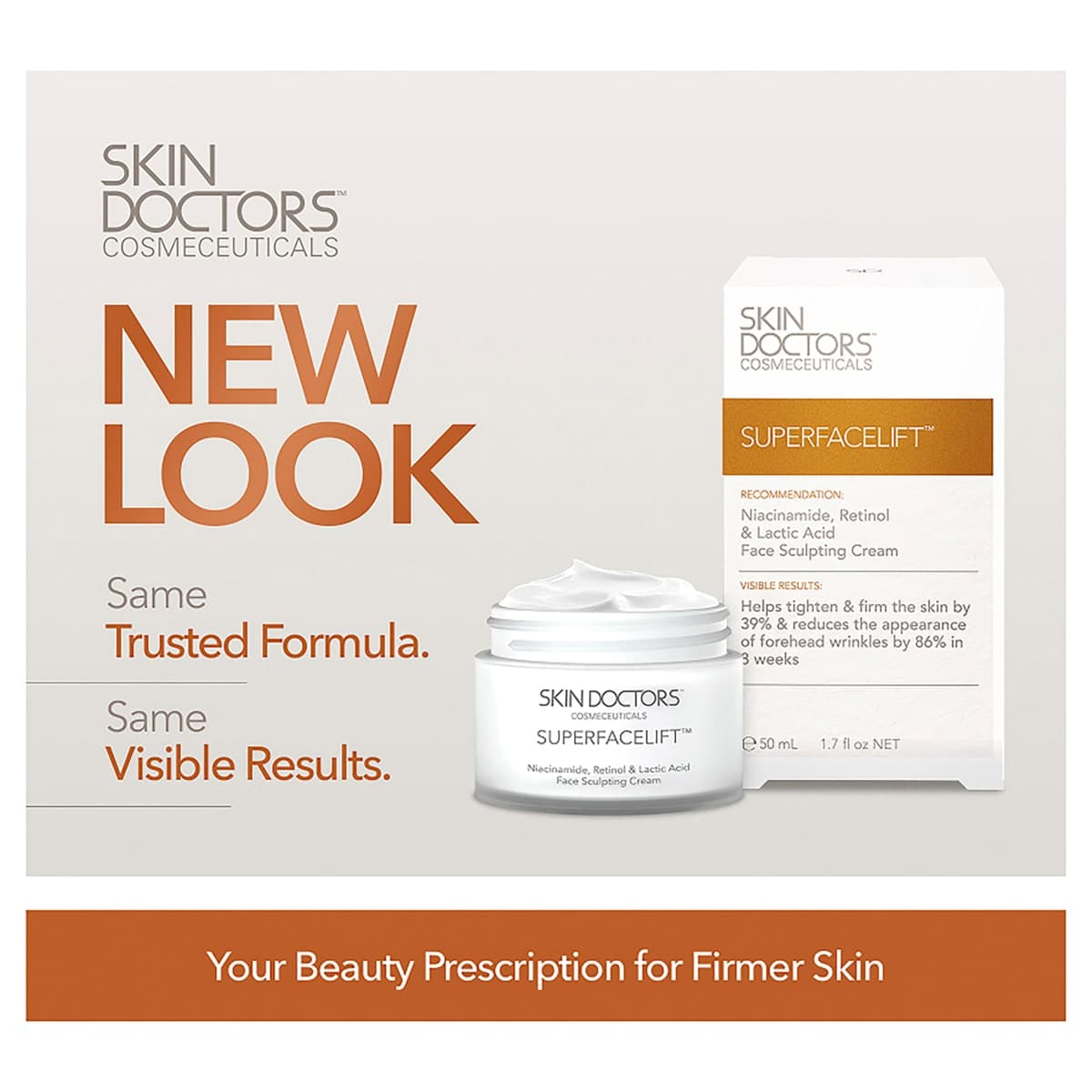 Thumbnail Skin Doctors Superfacelift Face & Neck Treatment Cream 50ml