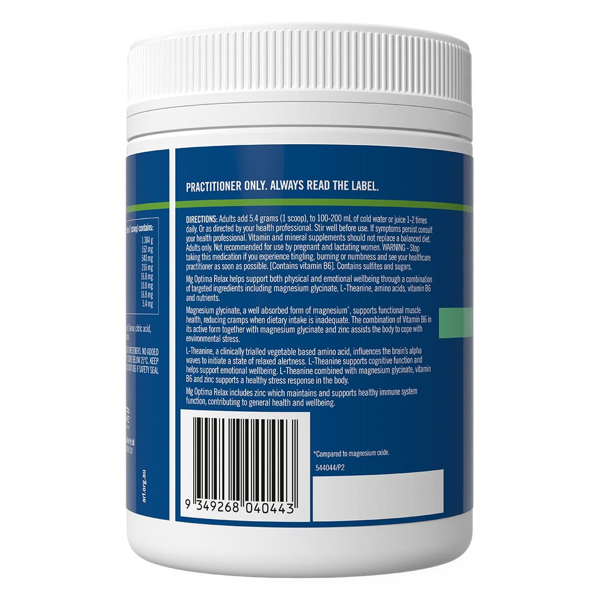 Thumbnail MedLab Mg Optima Relax Powder 300g