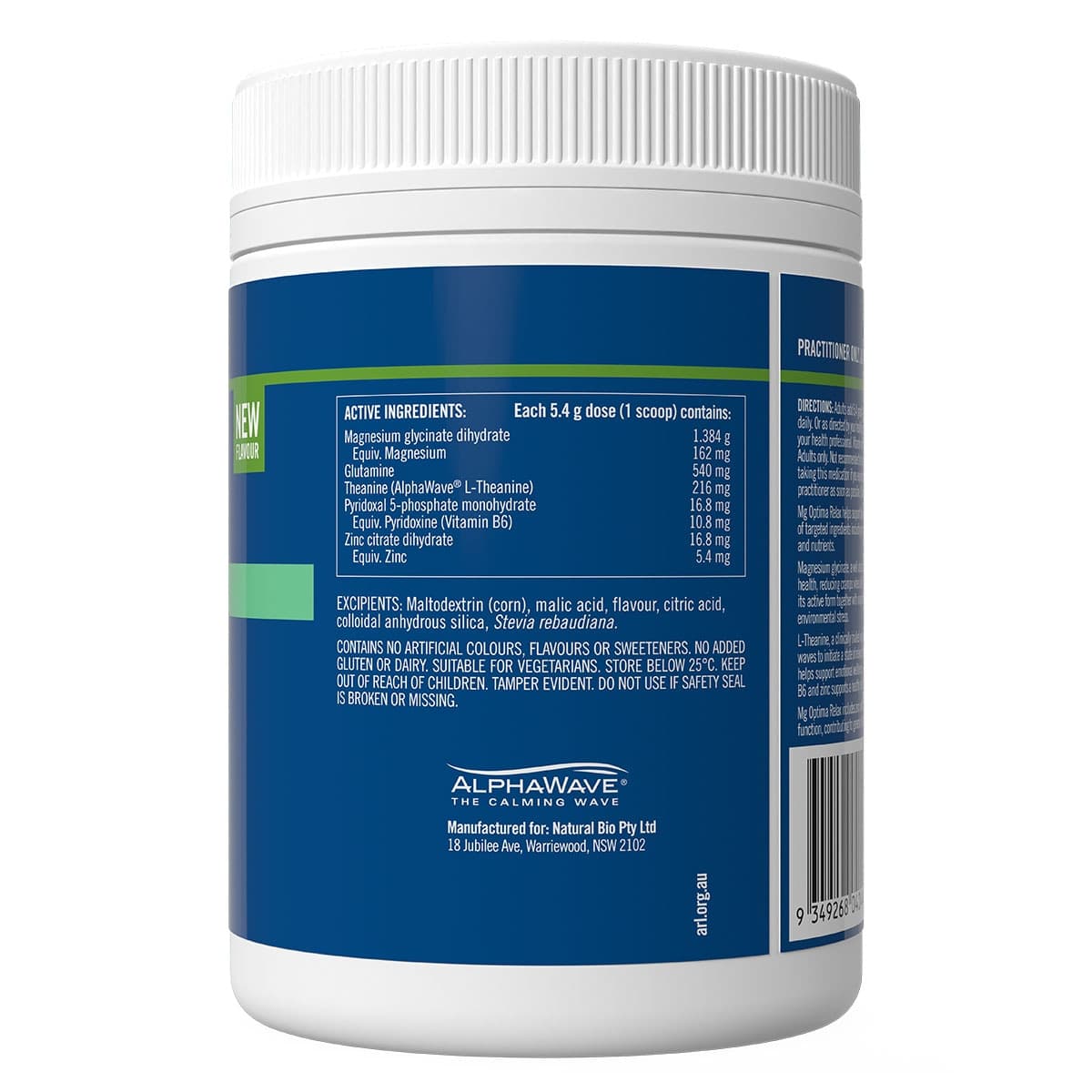 Thumbnail MedLab Mg Optima Relax Powder 300g