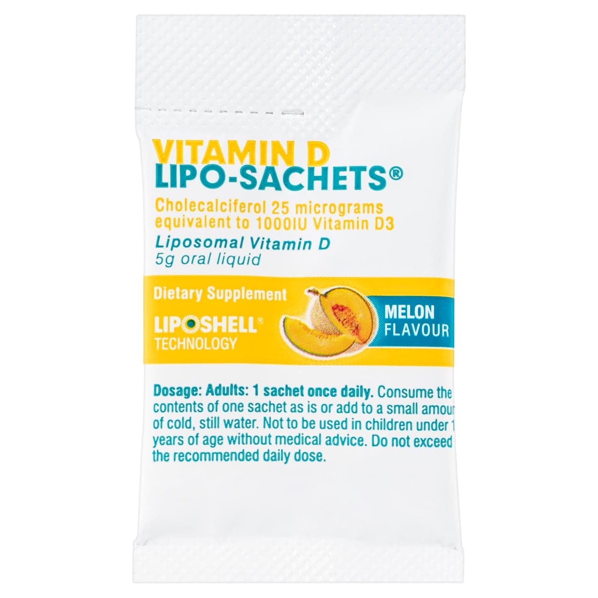 Thumbnail Lipo-Sachet Vitamin D Melon Liquid Sachets 30 x 5g