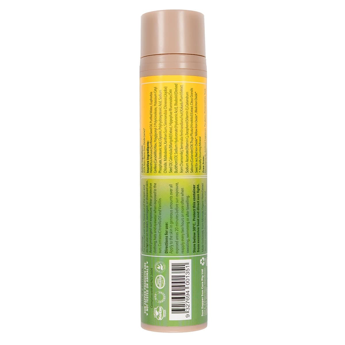 Thumbnail Sun Zapper Pure Zinc Anti Mozzie Sunscreen Cream SPF50 - 100g Pump Tube