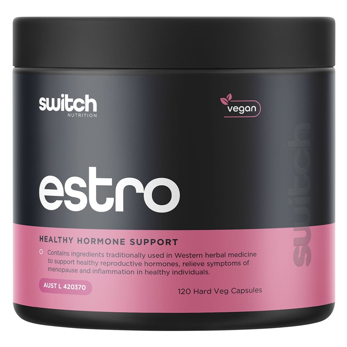 Thumbnail Switch Nutrition Estro Healthy Hormone Support 120 Capsules