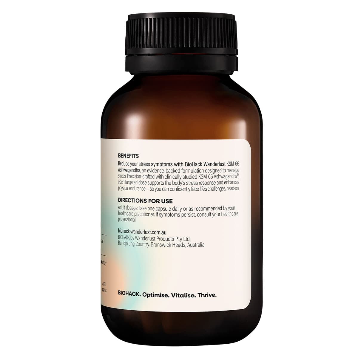 Thumbnail BioHack Wanderlust KSM-66 Ashwagandha 30 Capsules