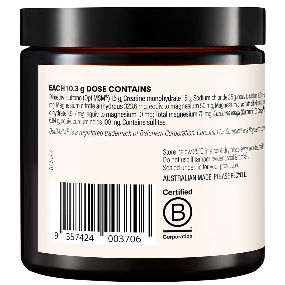 Thumbnail BioHack Wanderlust Recovery Complex Powder 170g