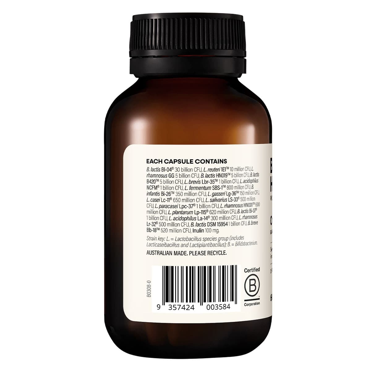 Thumbnail BioHack Wanderlust Omni Probiotic x55 60 Capsules