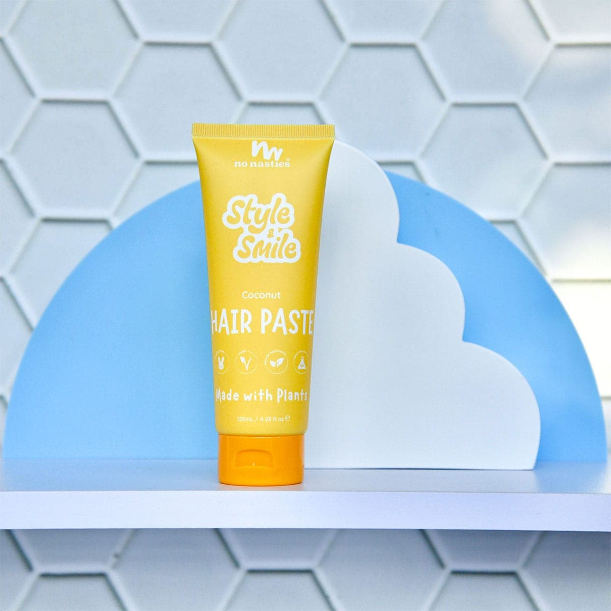 Thumbnail No Nasties Kids Hair Paste Coconut and Zesty Lime 125ml