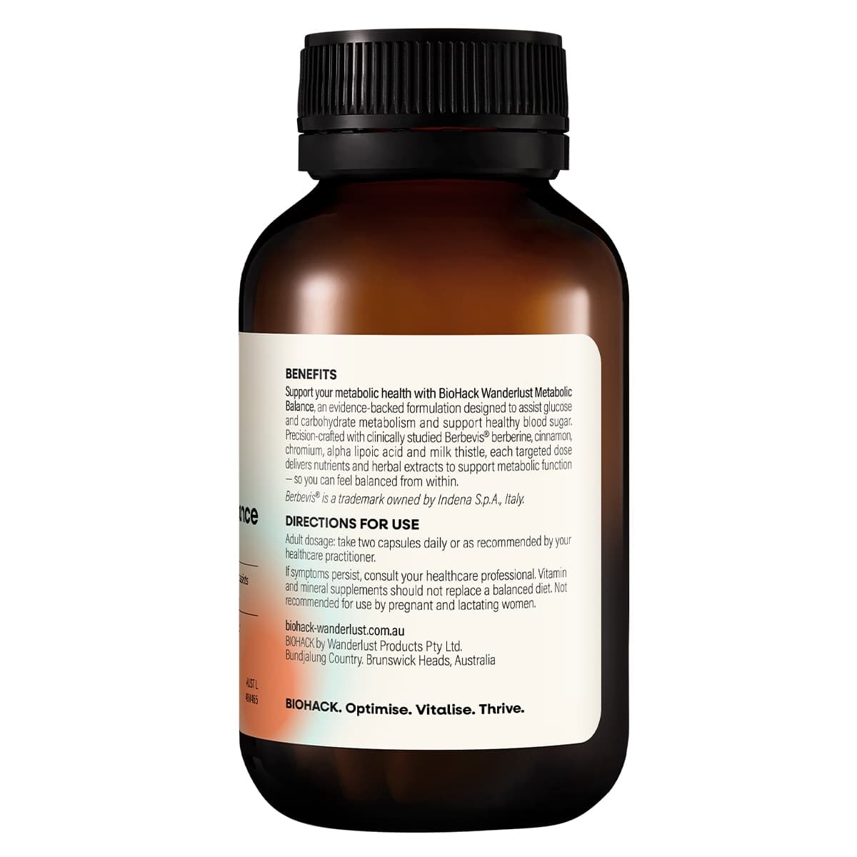 Thumbnail BioHack Wanderlust Metabolic Balance 60 Capsules