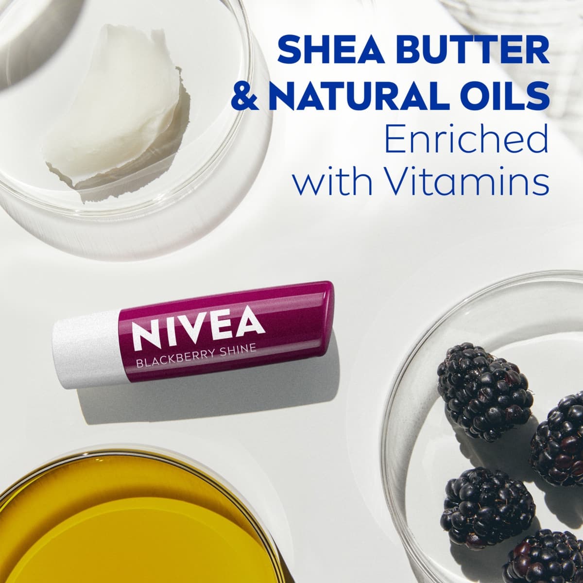 Thumbnail Nivea Blackberry Shine Lip Balm 4.8g