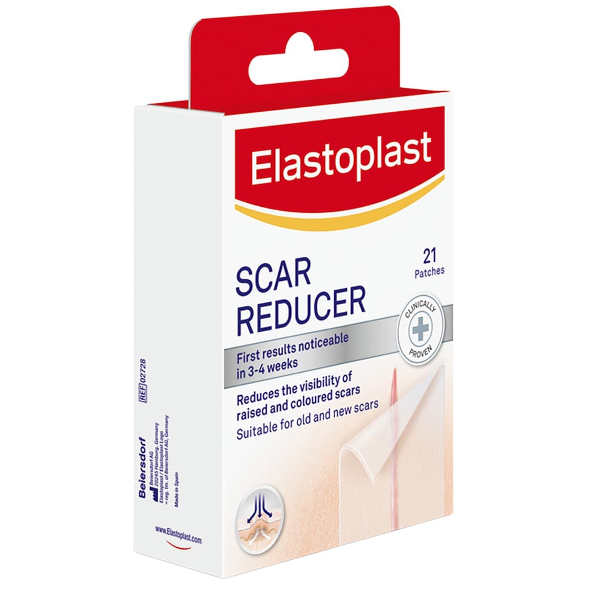 Thumbnail Elastoplast Scar Reducer Patches 21 Pack