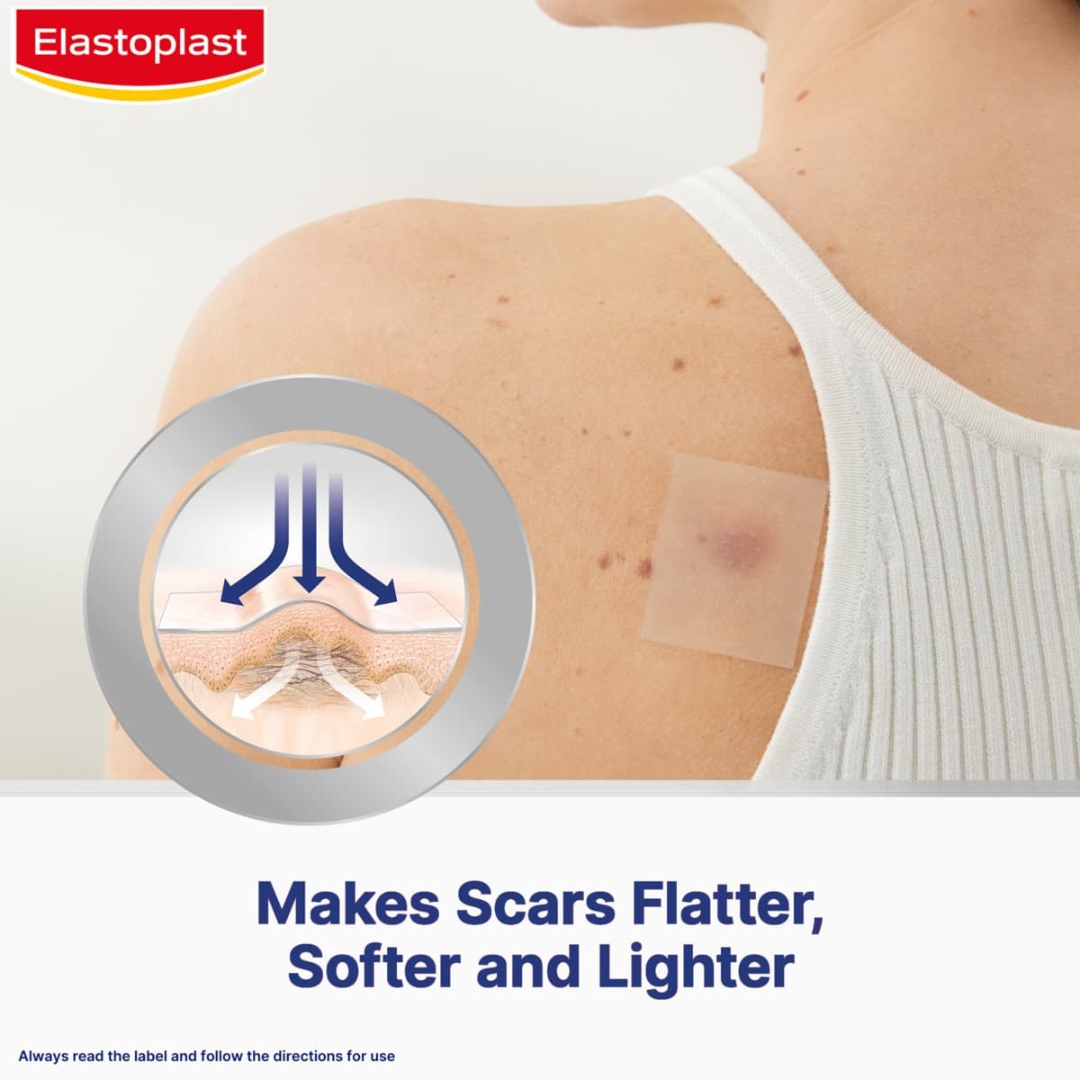 Thumbnail Elastoplast Scar Reducer Patches 21 Pack