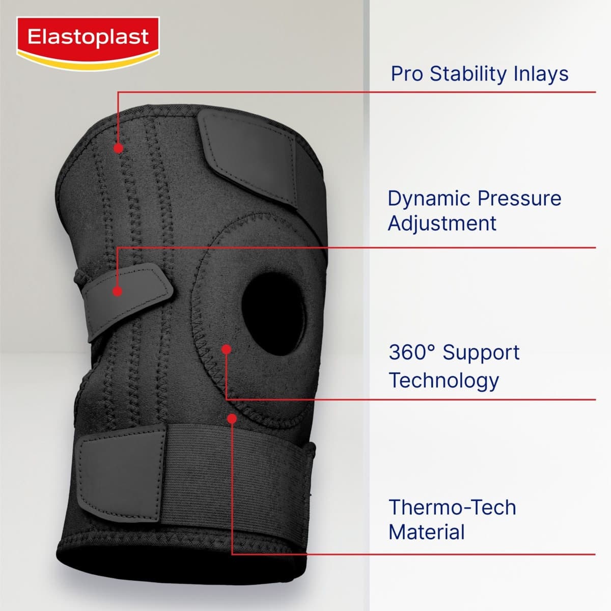 Thumbnail Elastoplast Sport Adjustable Knee Stabiliser One Size 1 Pack
