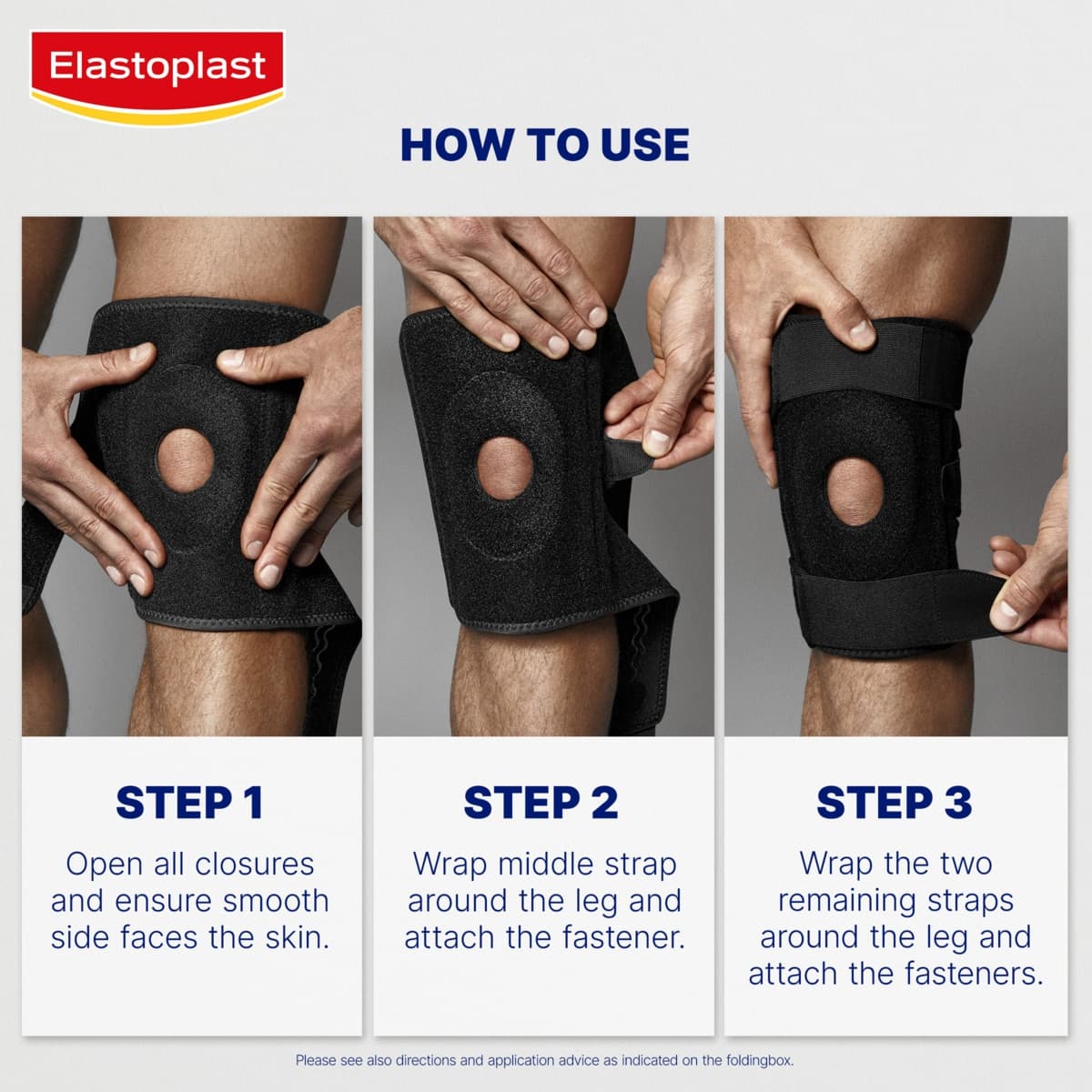 Thumbnail Elastoplast Sport Adjustable Knee Stabiliser One Size 1 Pack
